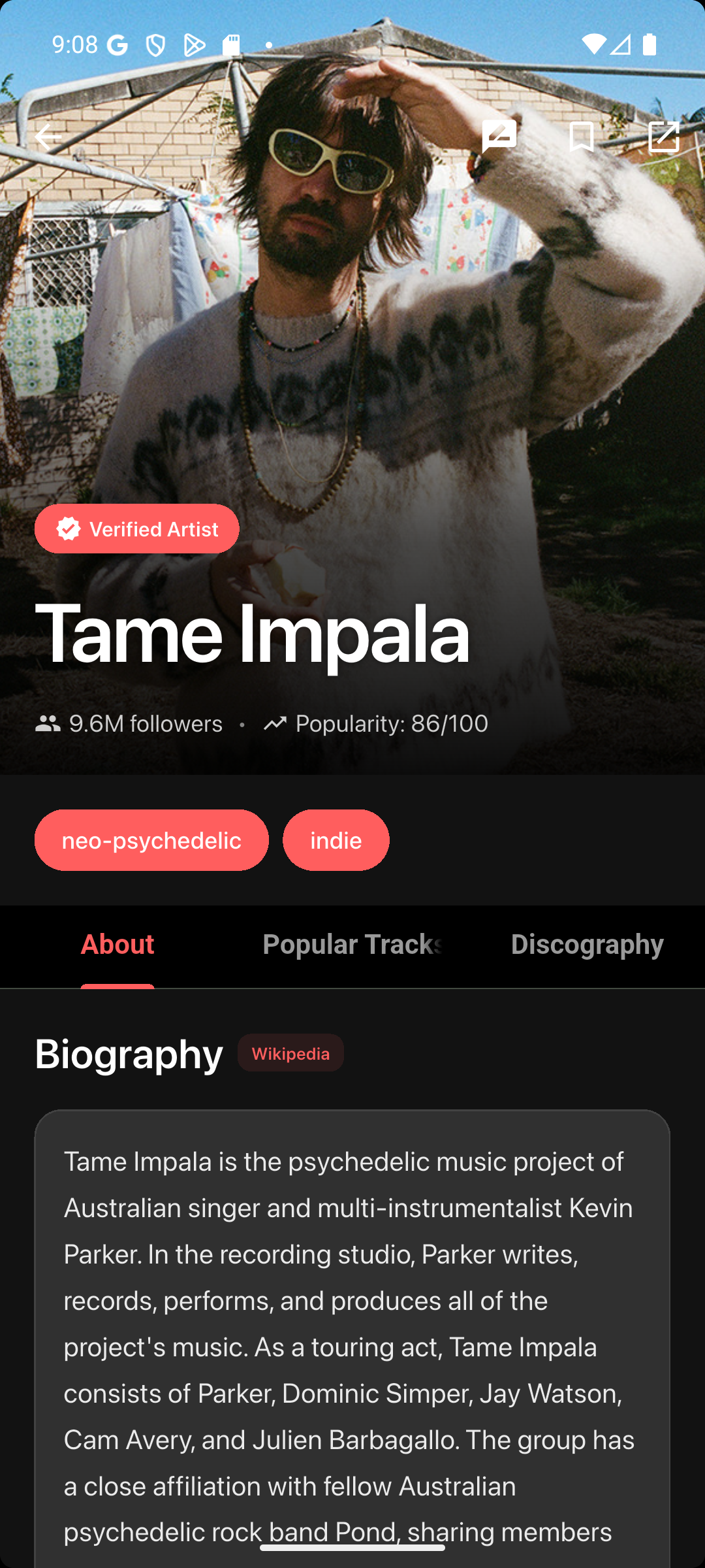 Track Detail & Reviews